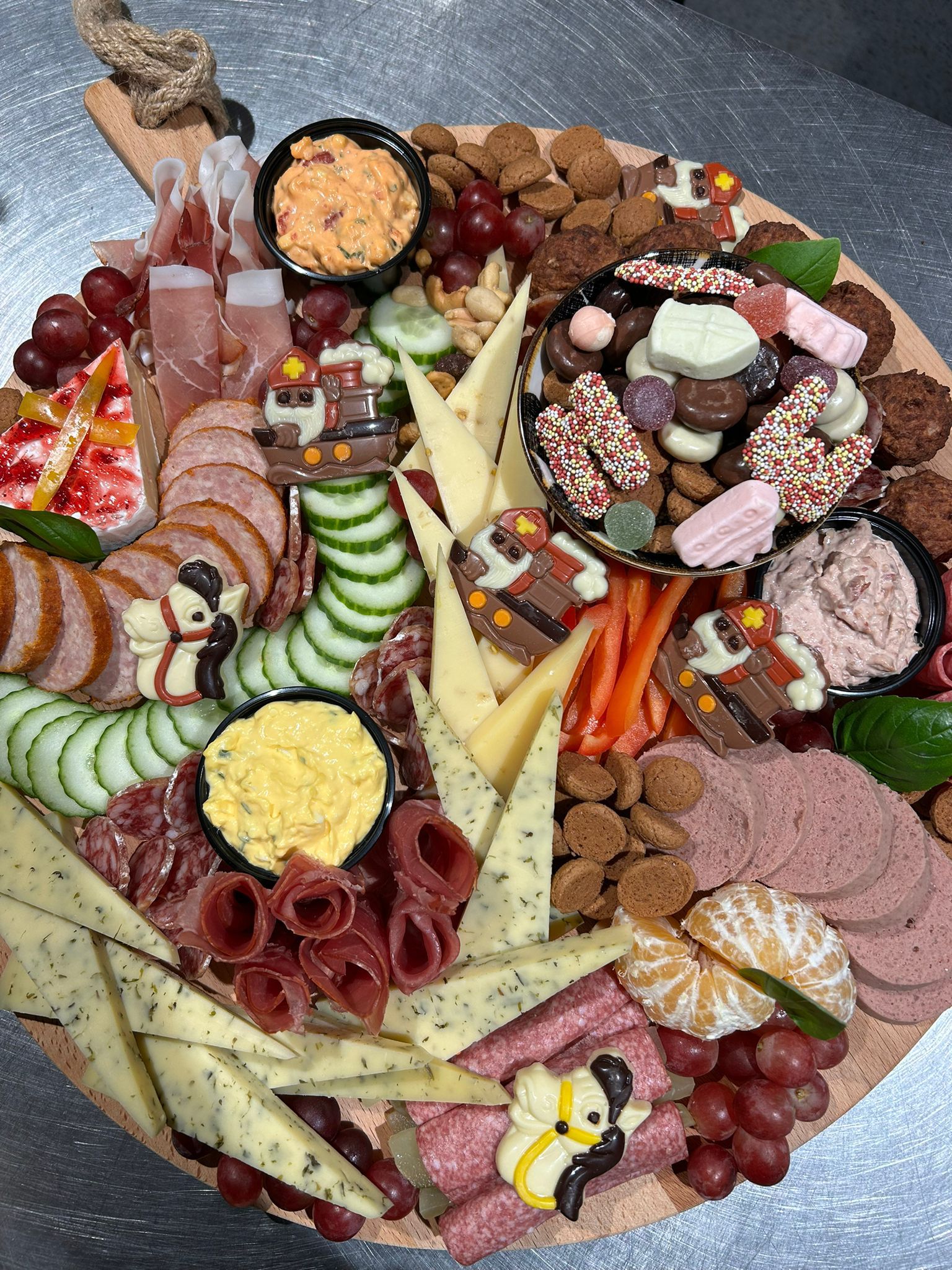 Sinterklaas borrelplank