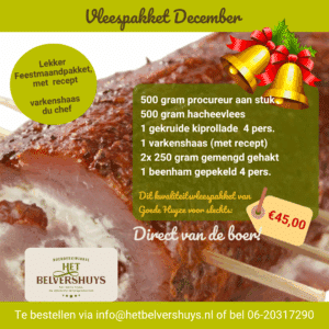 vleespakket december 2025
