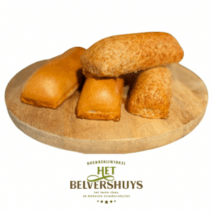 4 Bruine worstenbroodjes